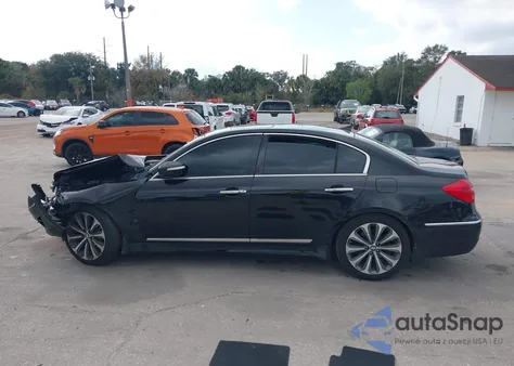 2014 Hyundai Genesis 5.0 R-Spec z USA, uszkodzony, nr VIN KMHGC4DH9EU262589